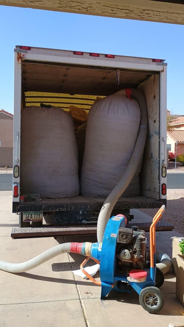 BW Insulation spray rig and equipment